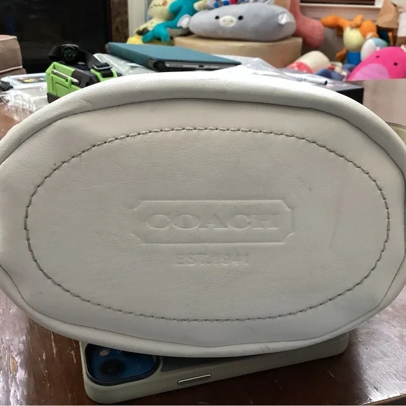 Vintage Coach Rugby Stripe Bucket Bag A0993-F13357 - Picture 7 of 11